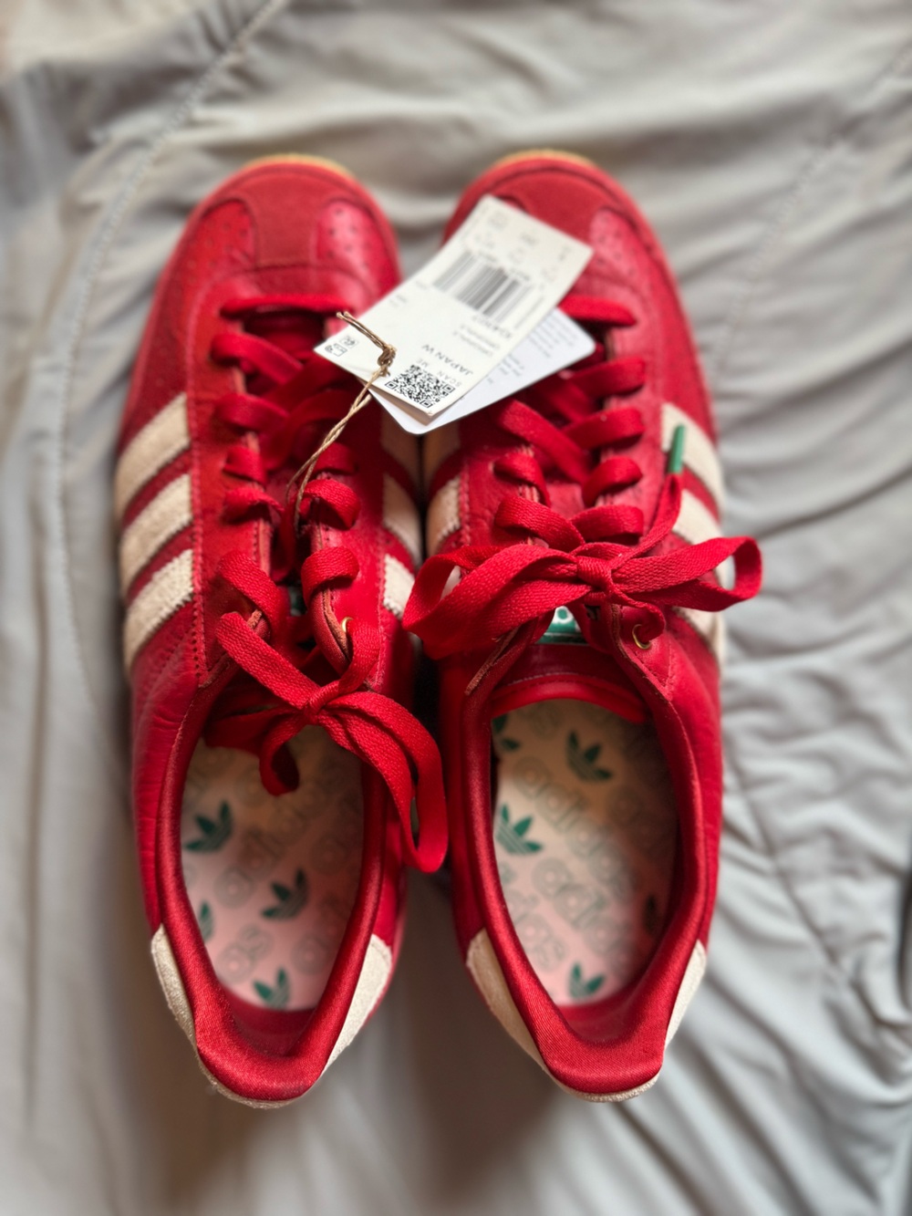 adidas Japan Red and White Women's Sneakers